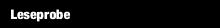 Leseprobe.